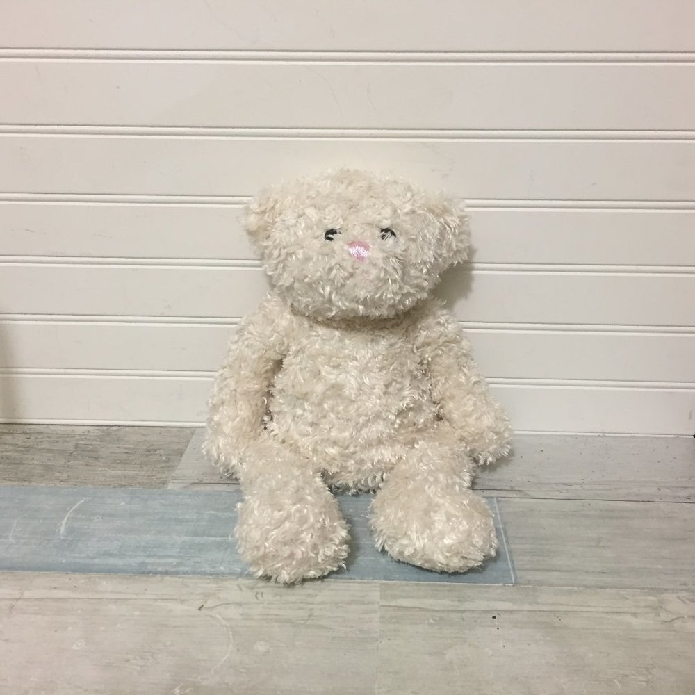 Mary's Bears White Plush Teddy Bear, 14"